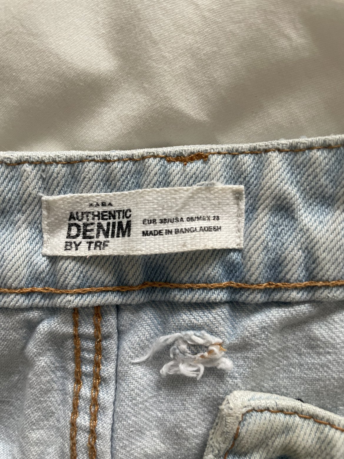 Zara denim shorts image indicator(9)