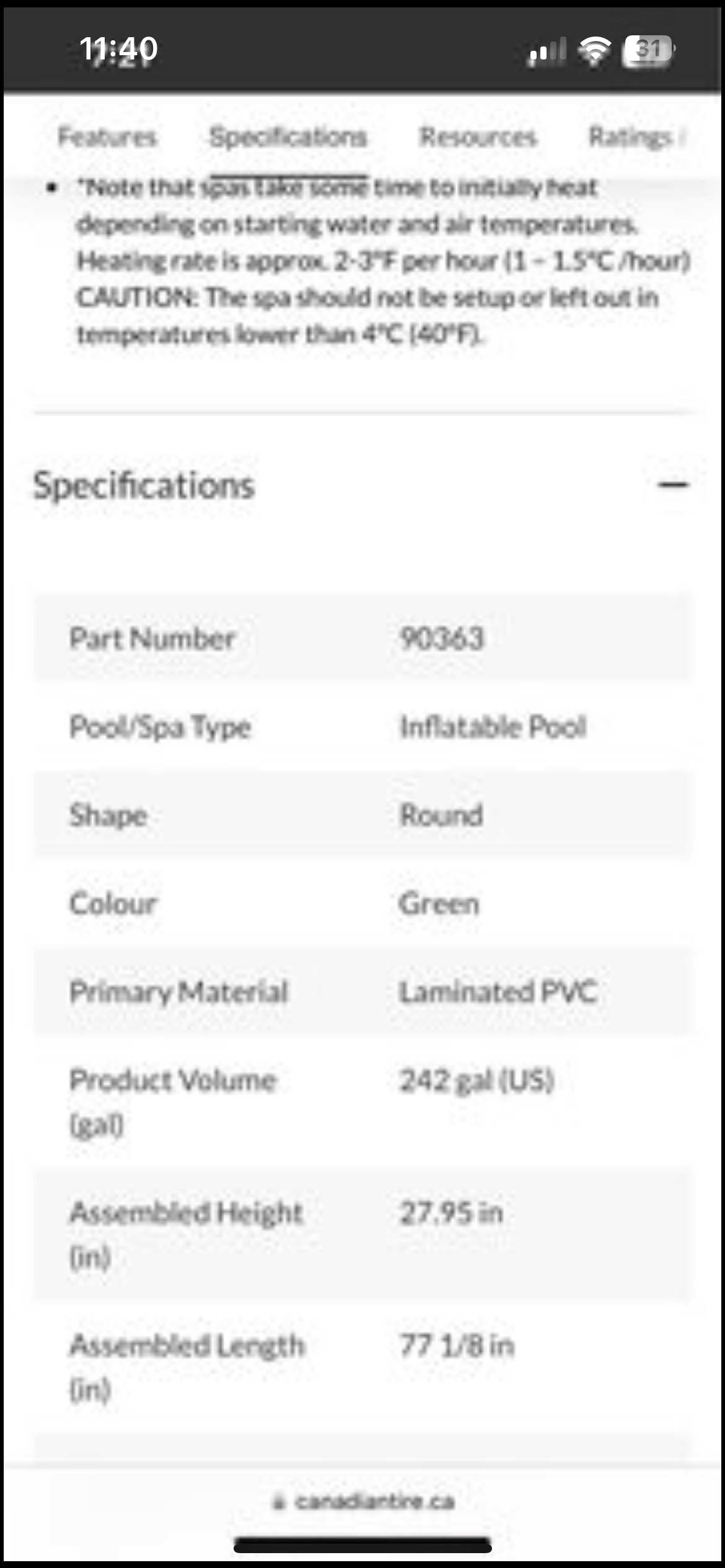 Coleman SaluSpa HotTub - photo 5