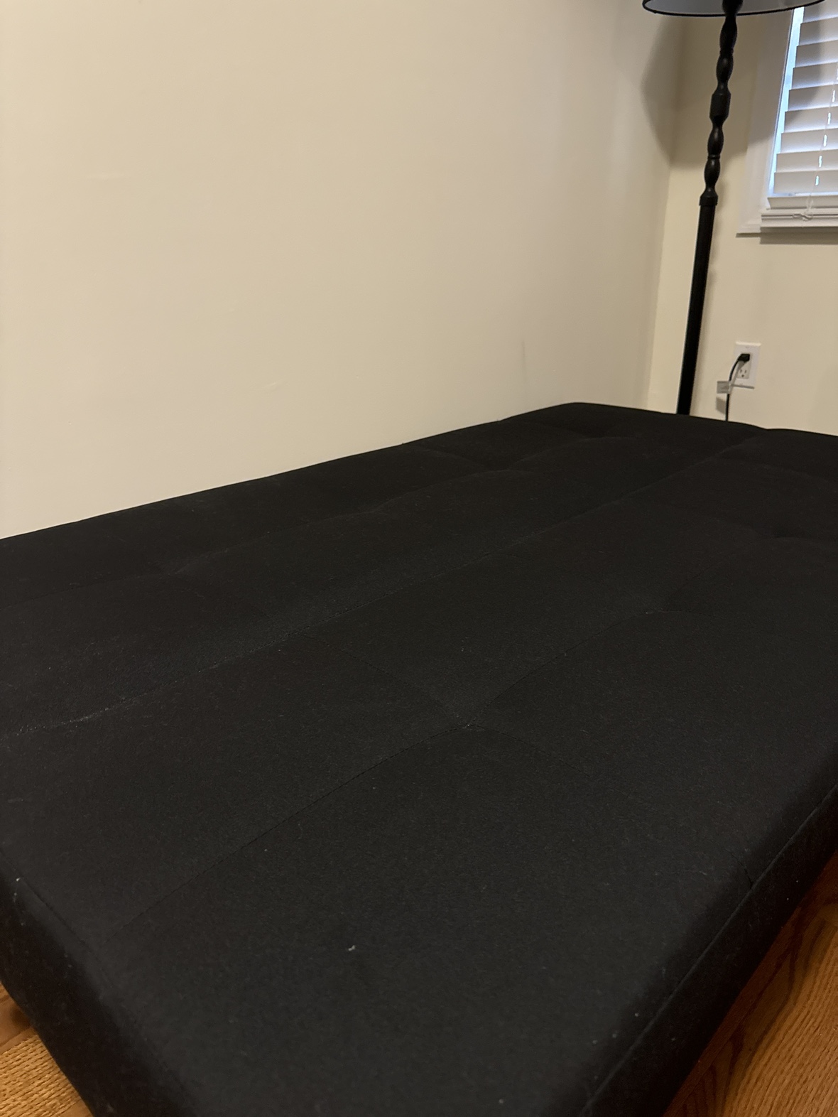 Folding sofa, black - photo 4