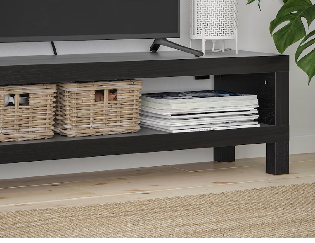 Ikea TV unit, black-brown, 47 1/4x13 3/4x14 1/8 - photo 3