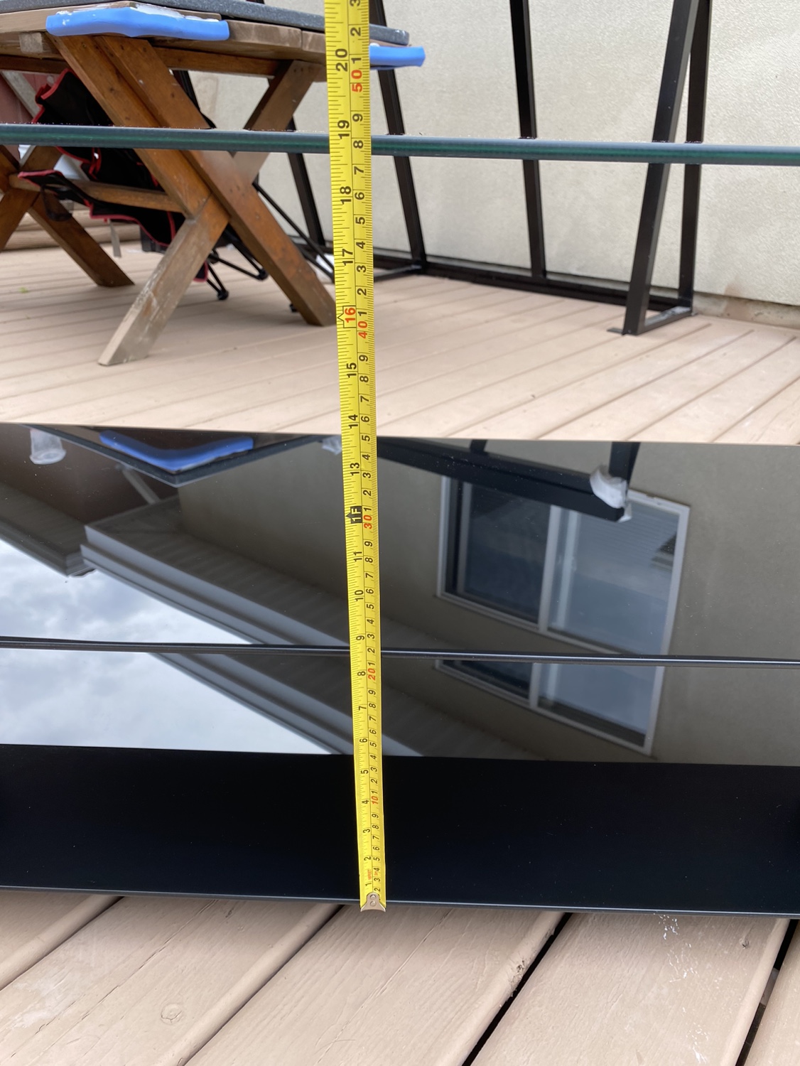 Glass  tv stand - photo 3