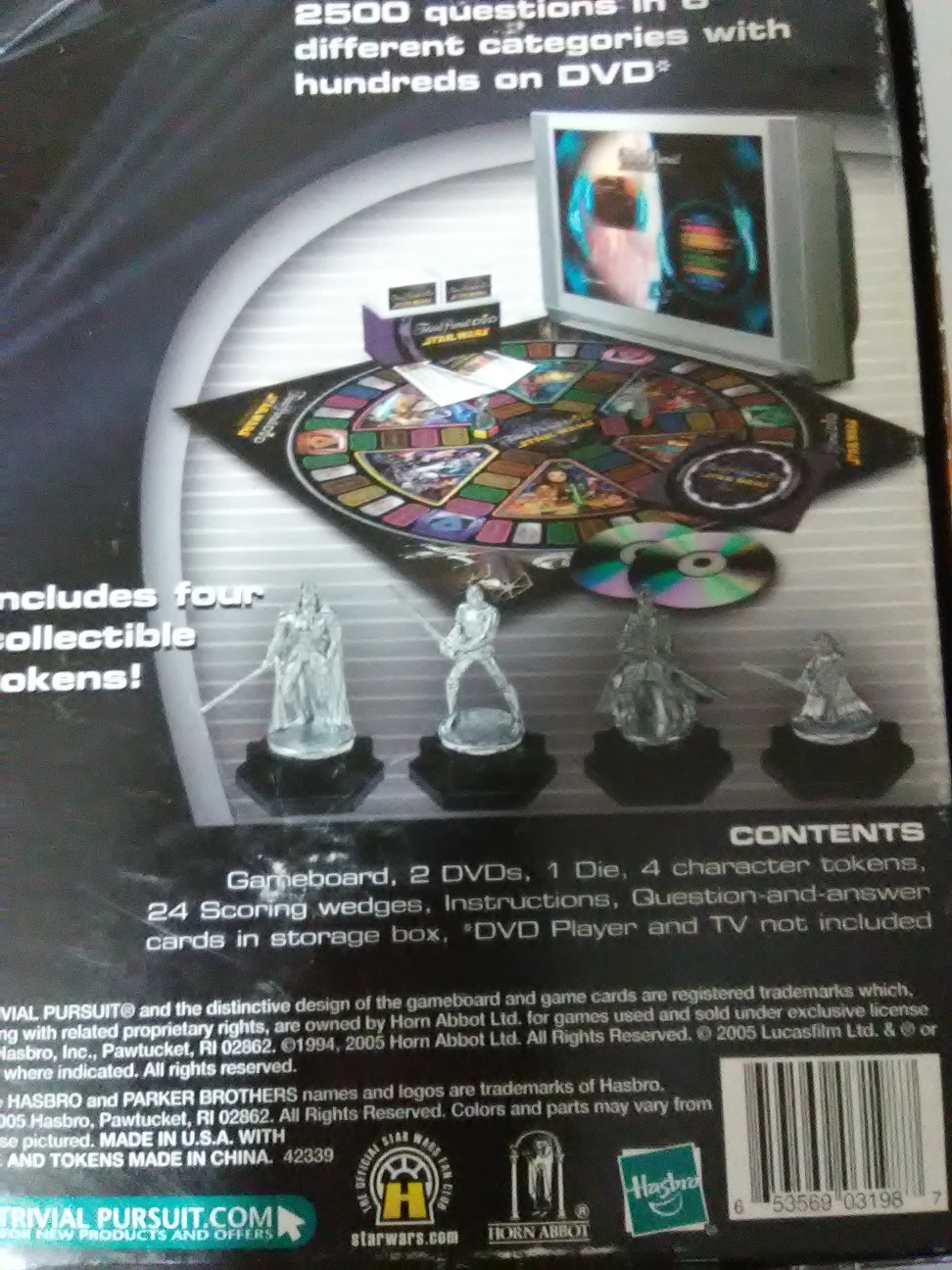 Star Wars trivial pursuit game for $10.00 image indicator(3)