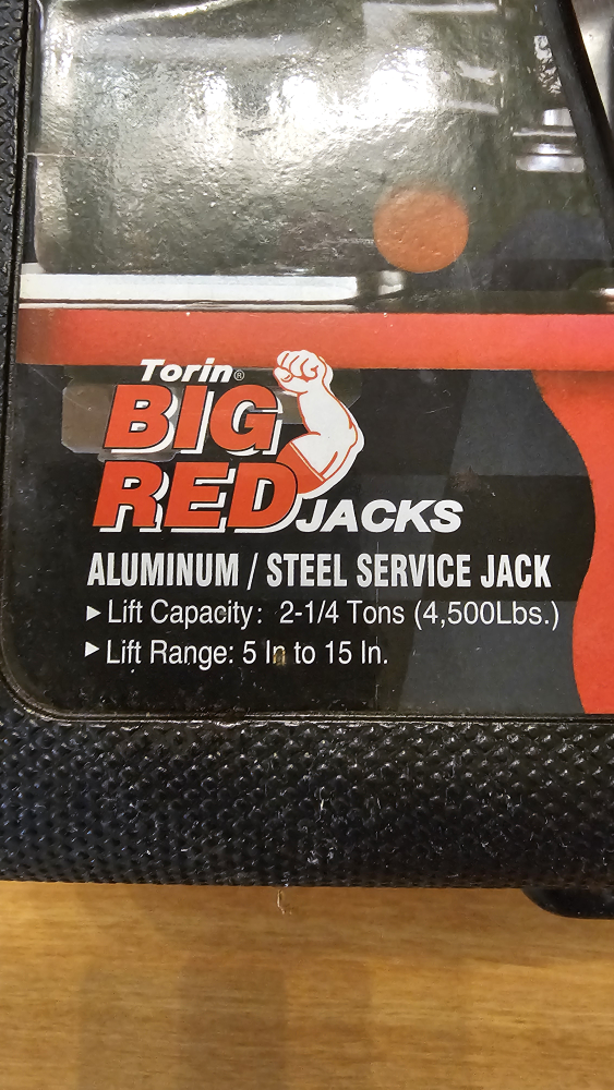 Torin 2 1/2 Ton Car Jack- lift range 5" to 15" image indicator(4)