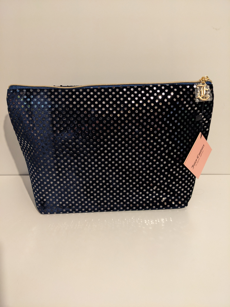 Juicy Couture navy blue cosmetics bag - new 🧡 - photo 5