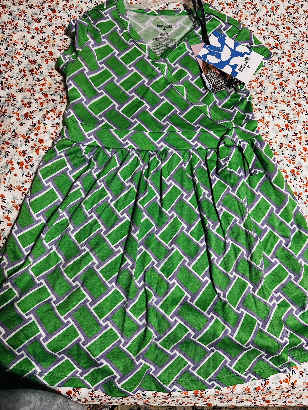 Green dress