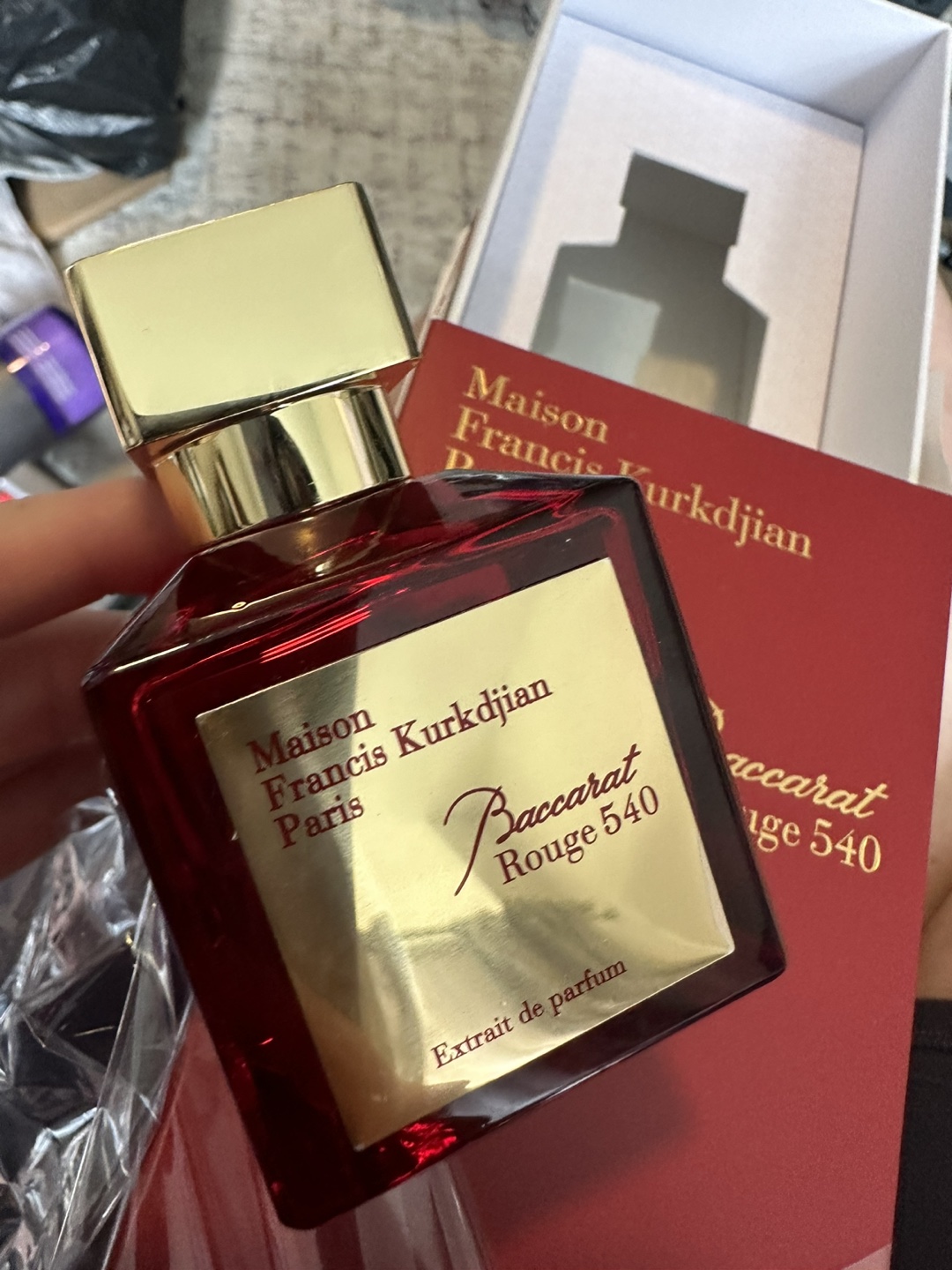 Baccarat rouge extract