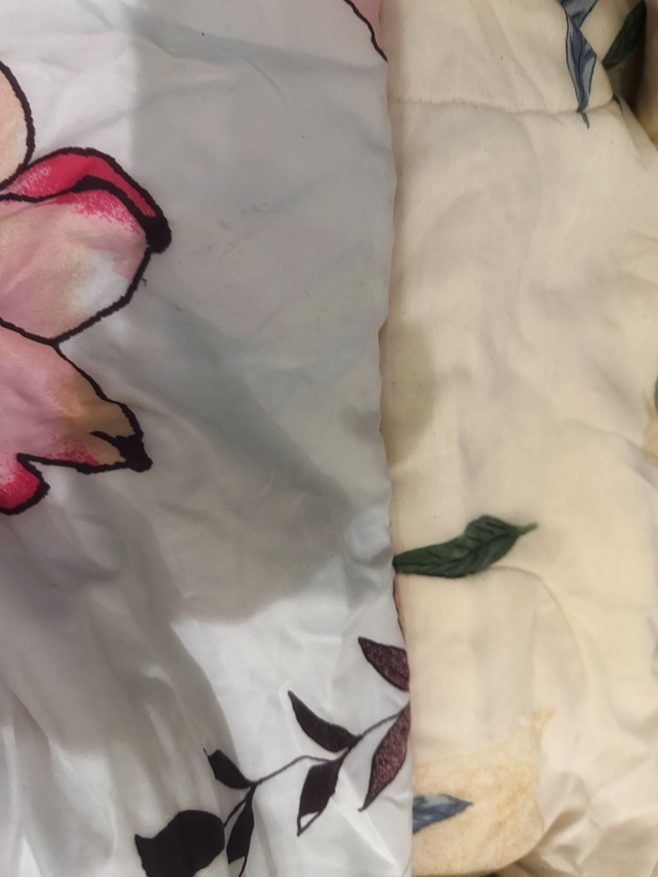 Comforter and blankets