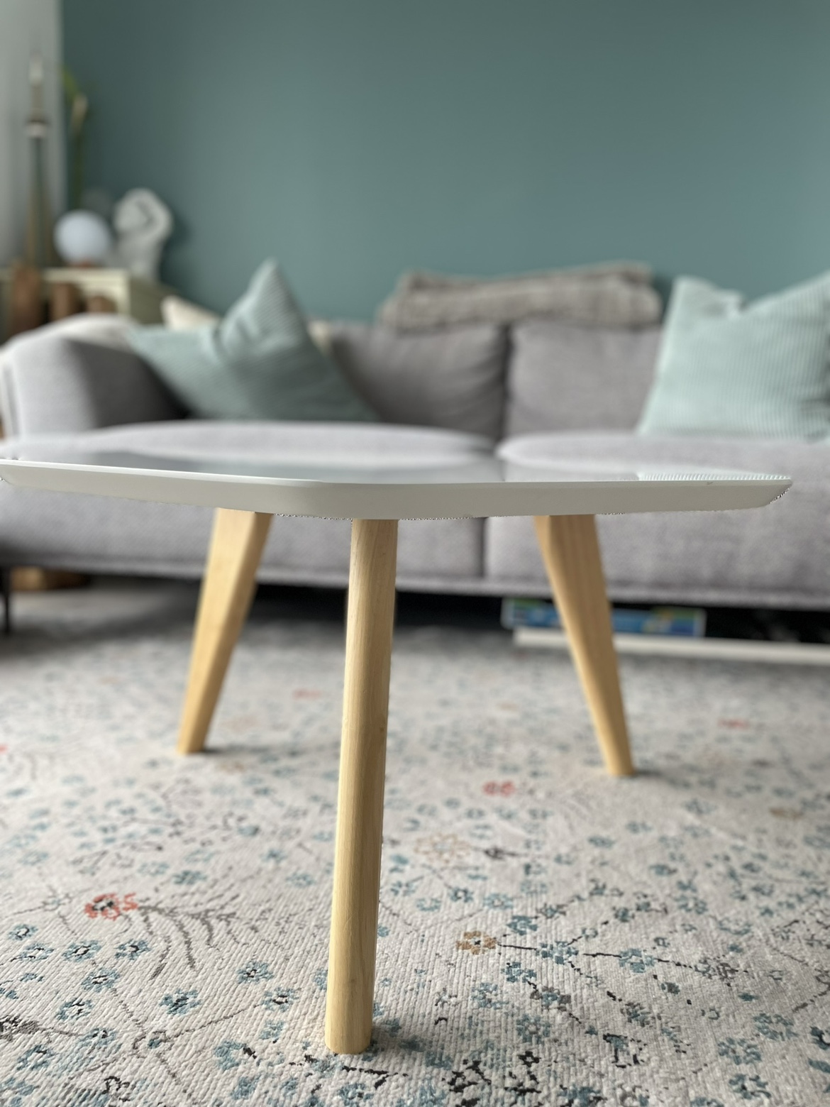 White Hexagon Coffee Table - Structube thumbnail