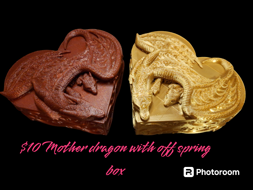 Gold  mother dragon box thumbnail