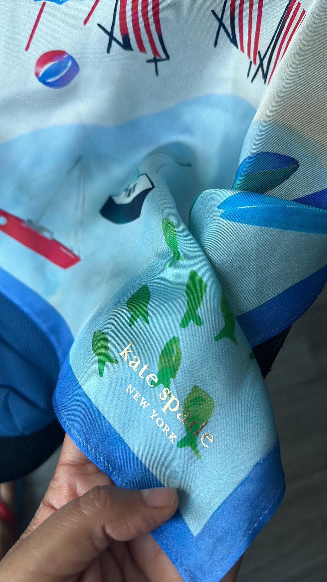 Kate spade silk scarf - photo 2