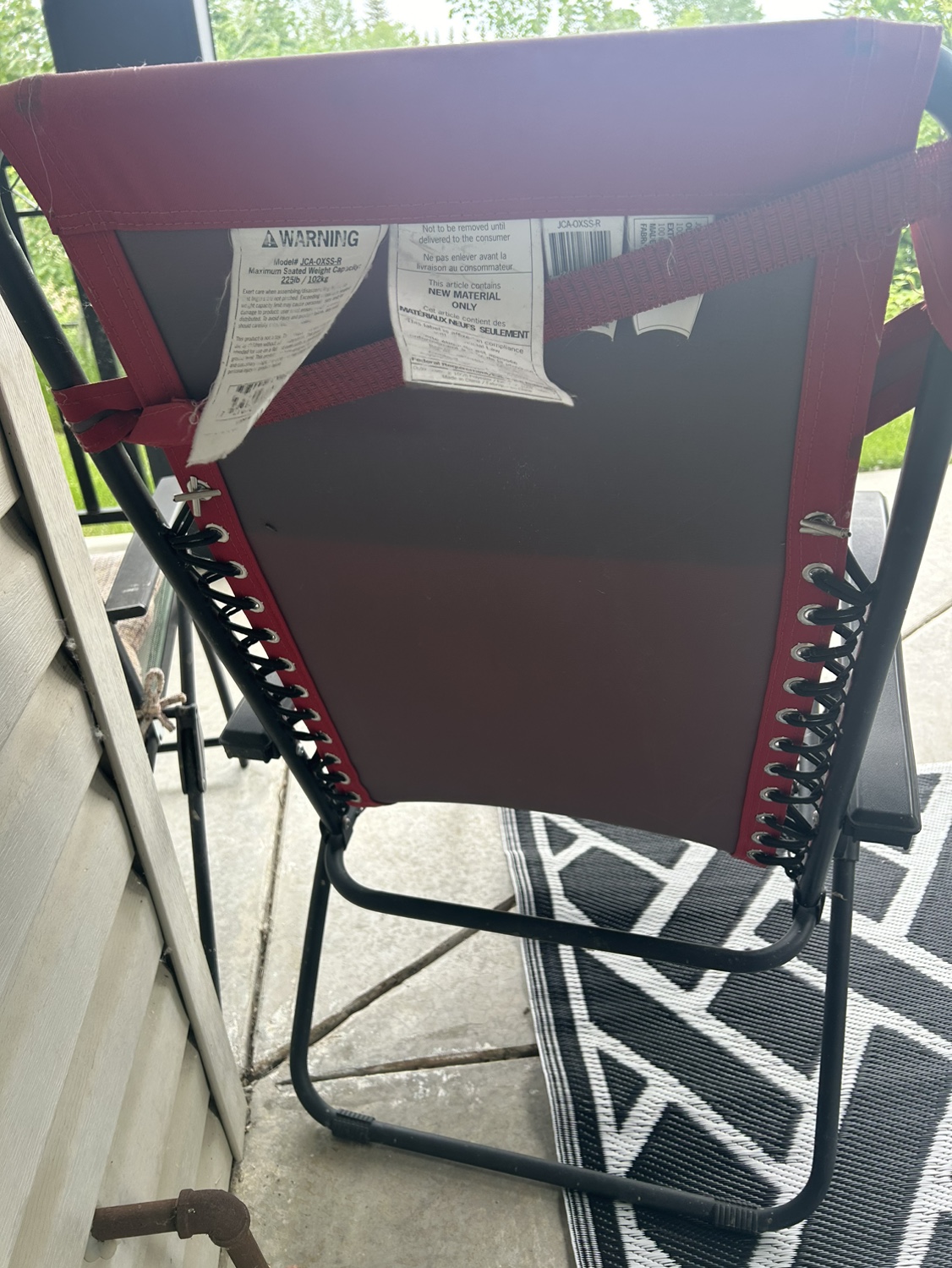 Outdoor reclinable chairs image indicator(4)