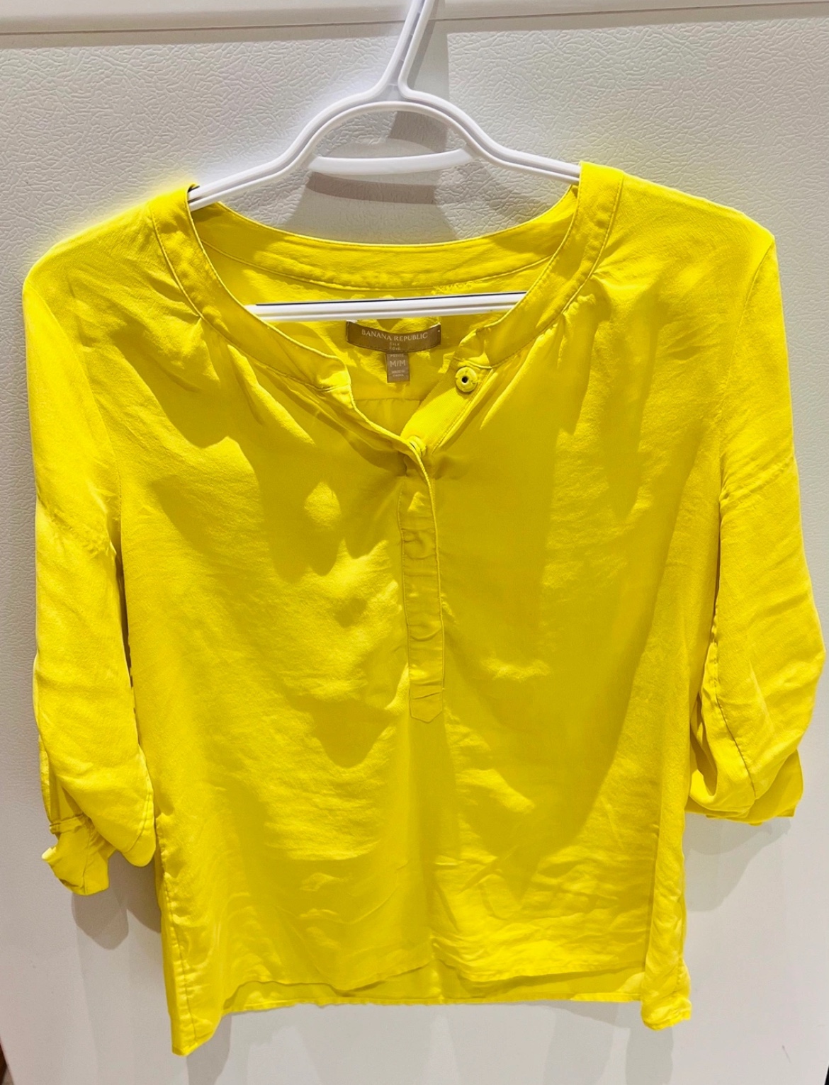 Women's silk top size M thumbnail
