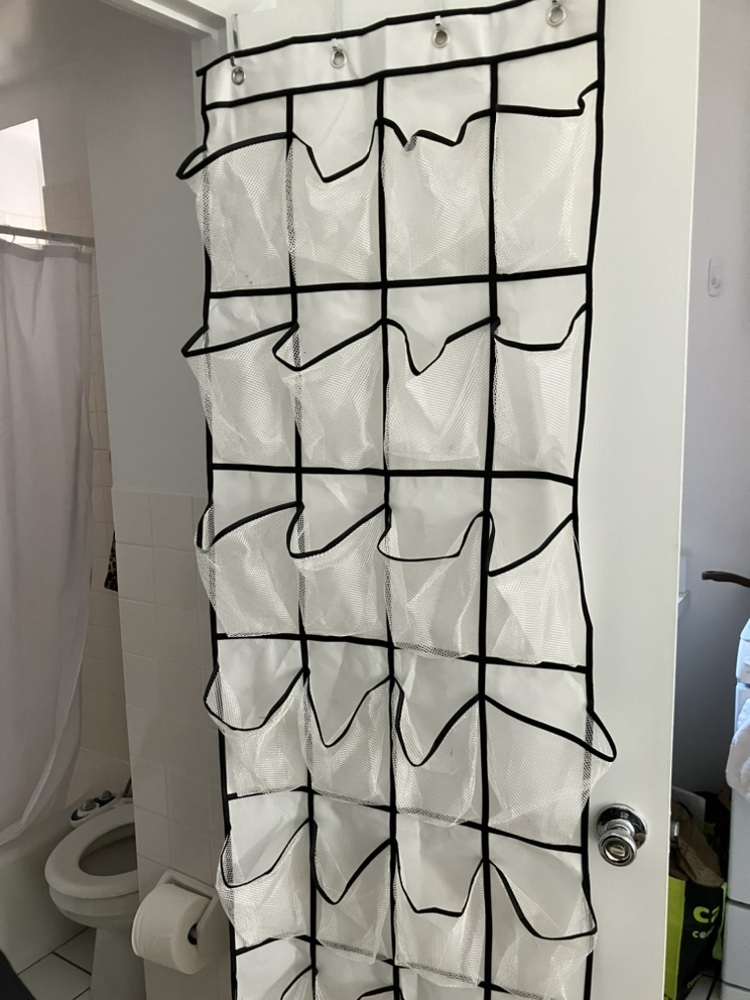 Over the door shoe organizer 🧡