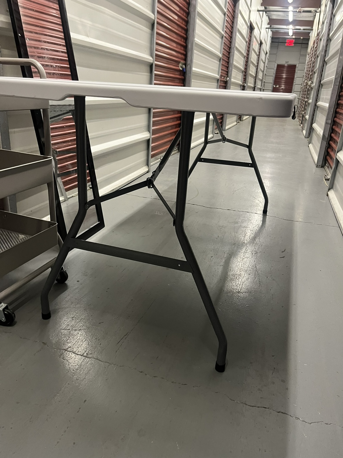 White Folding Table - photo 5