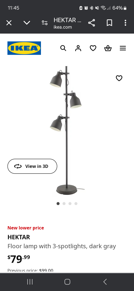 Ikea Hektar floor lamp - photo 2