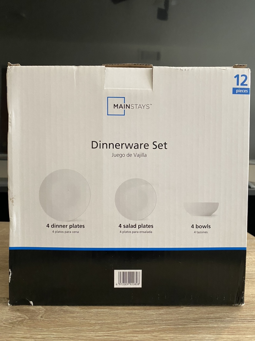 Mainstays dinnerware (brand new / unopened) - photo 2