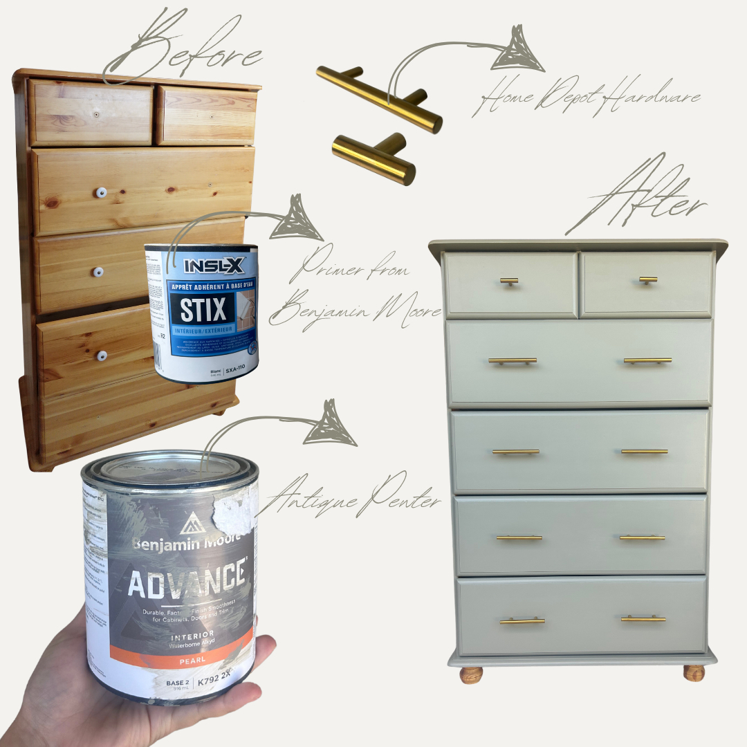 Tall Wood Dresser - photo 2