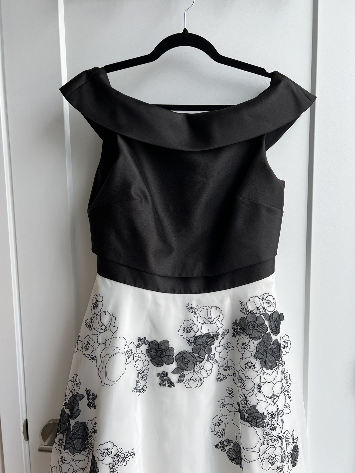 Black and White Floral Dress from coast image indicator(3)