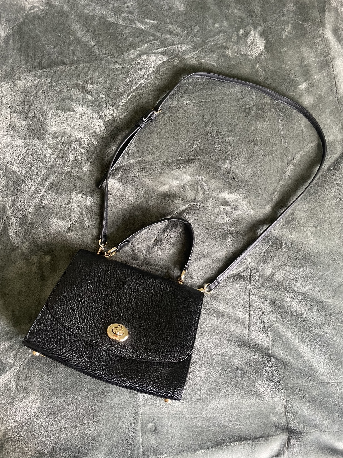 Coach black crossbody bag
