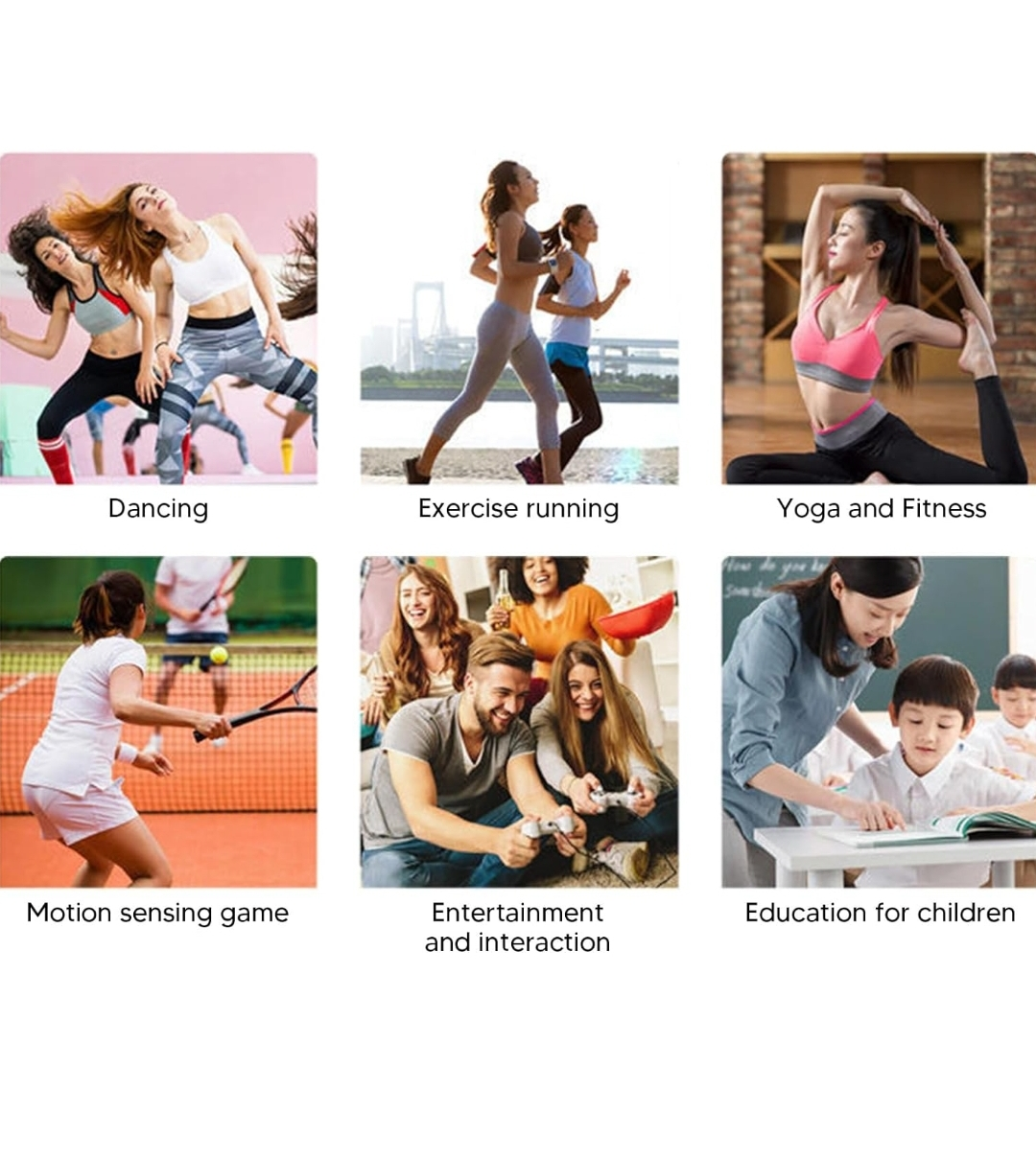 Double Dance Mat 65.4 X 36.2inch, AR Electronic Fitness Pad image indicator(4)