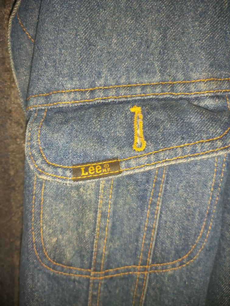 Vintage Men's Lee Storm Rider Denim Jacket Size 42 - photo 2