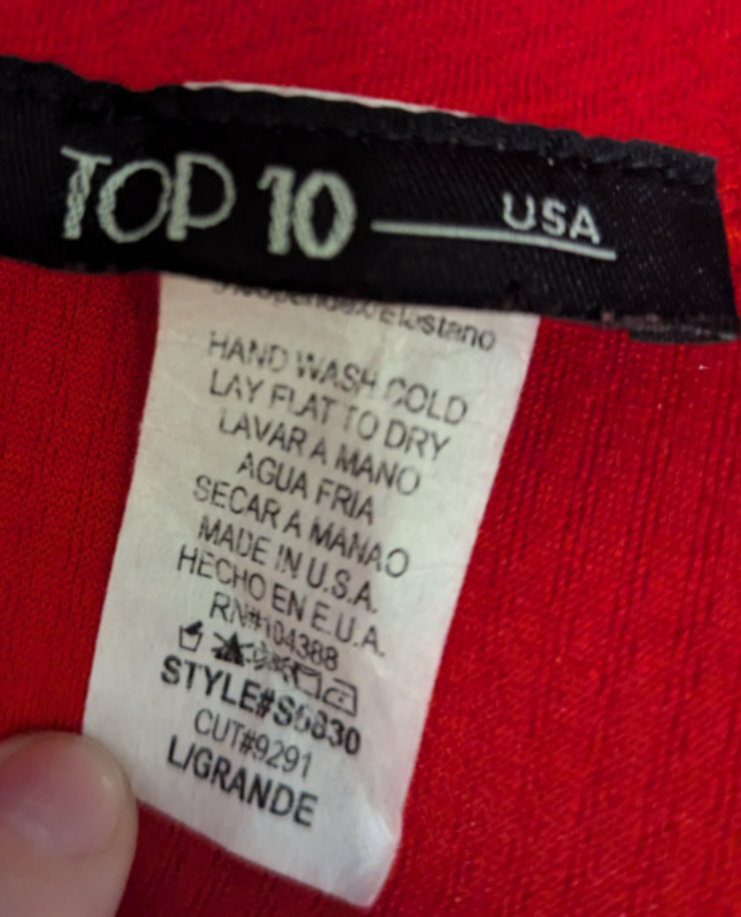 LAST CHANCE Red Pencil Skirt (lots of stretch!) image indicator(3)