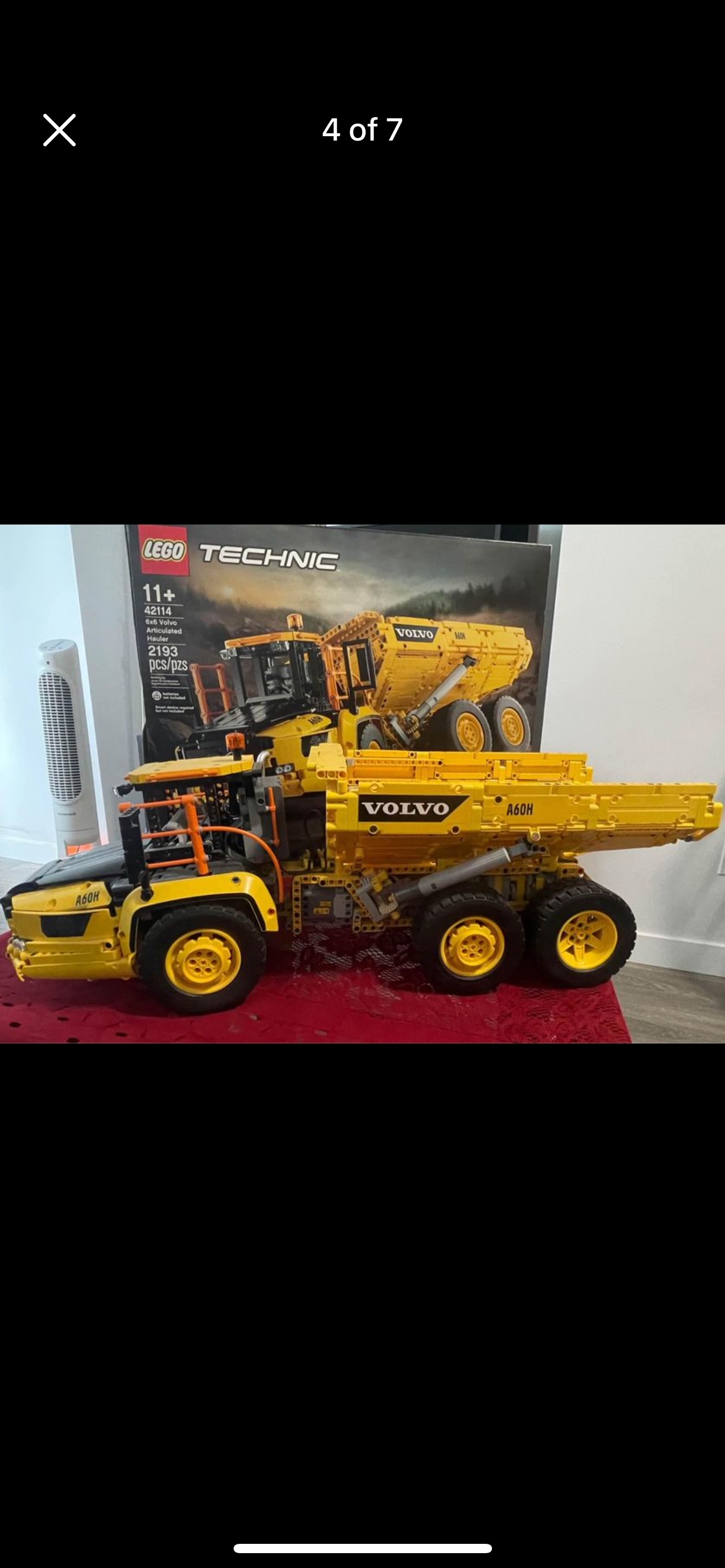LEGO Technic Volvo Articulated Hauler Set# 42114