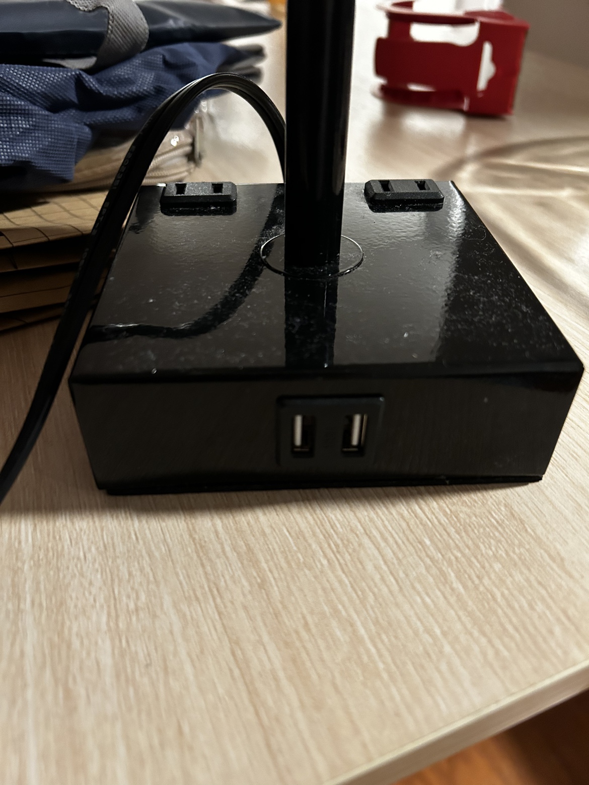 Touch Lamps with USB ports (2 Bedside lamps with light bulbs) - photo 3