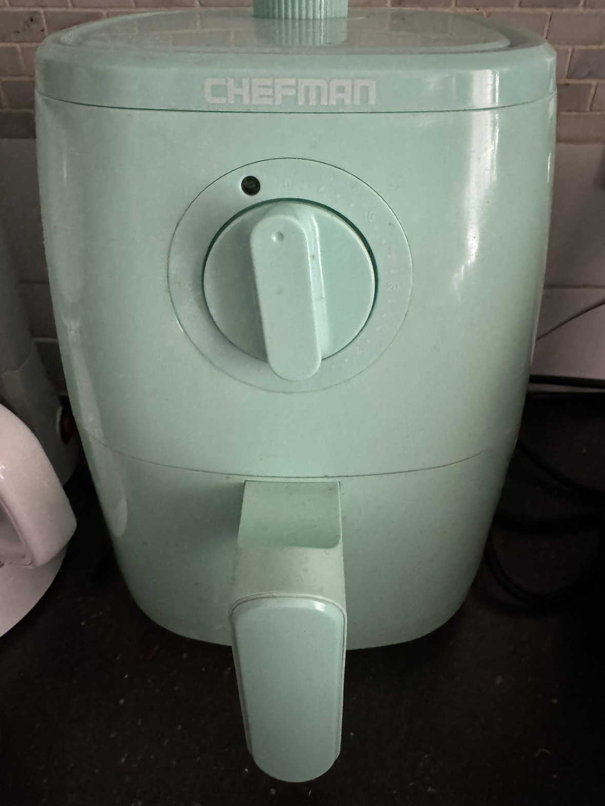 Chefman personal air fryer, 2L, Aqua - photo 3