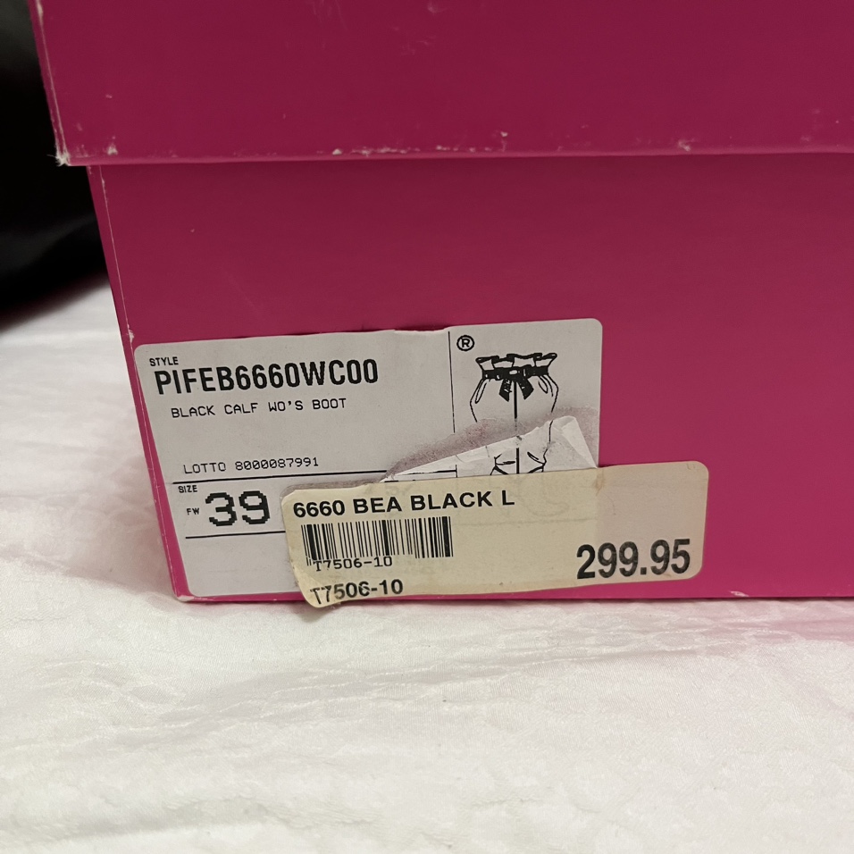 Fornarina Black Leather Boots size 39 image indicator(2)