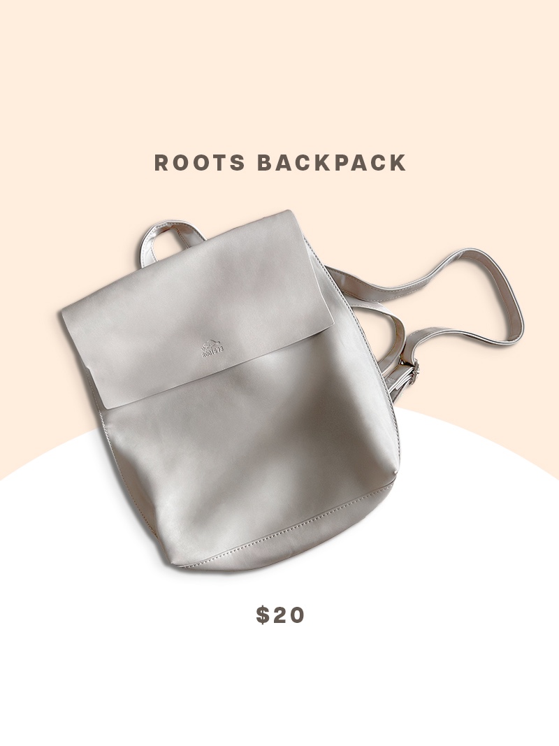 Roots Vegan Leather Backpack thumbnail