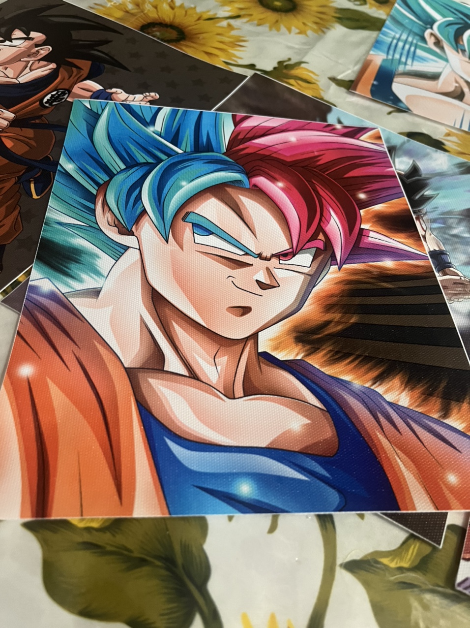 Goku Wall  poster ( 8 x 10 Inches, Set of 6 Pieces ) image indicator(6)