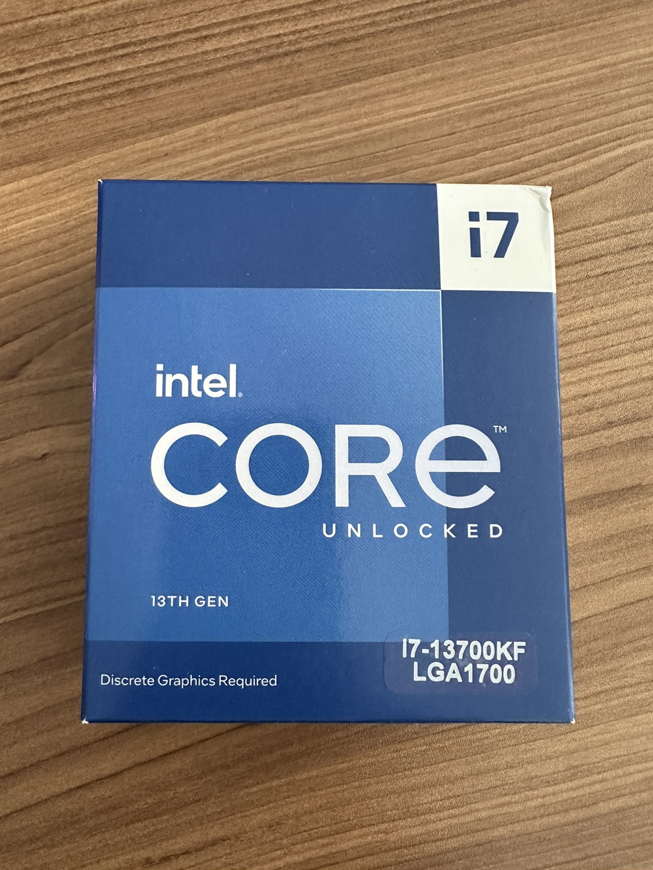 Brand new Intel Core i7 13700KF gaming desktop processor 16 core thumbnail