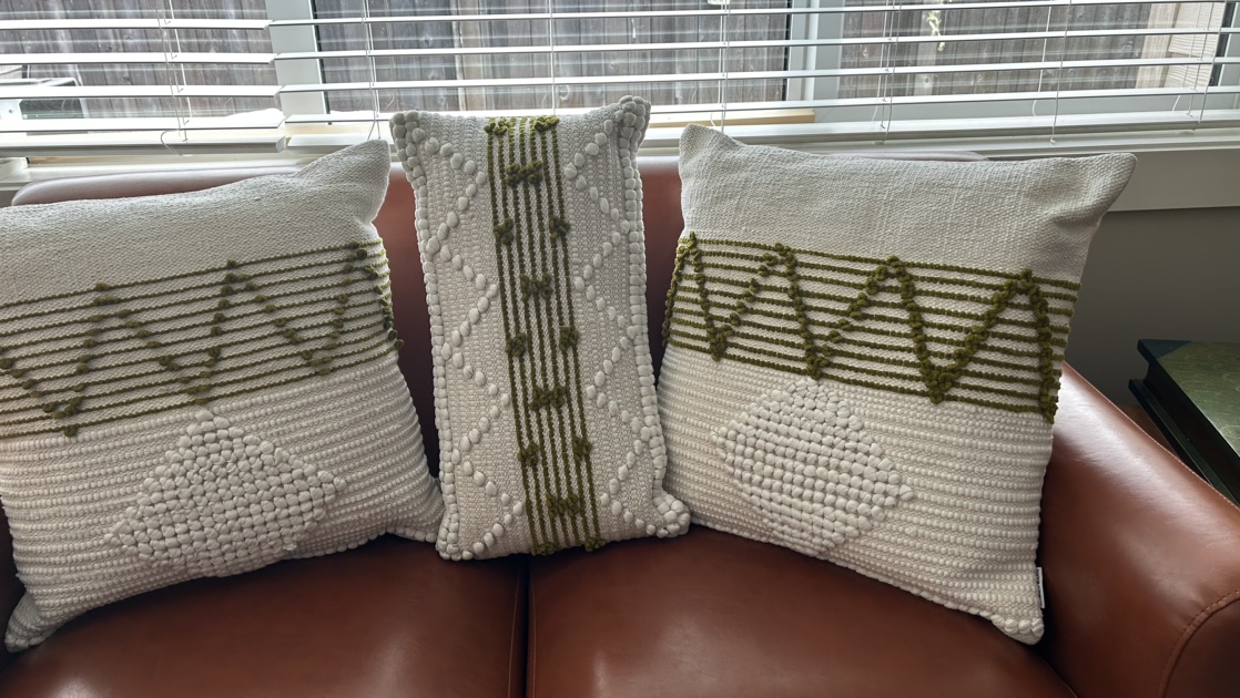 Brand new Exquisitely made Urban Barn Cushions