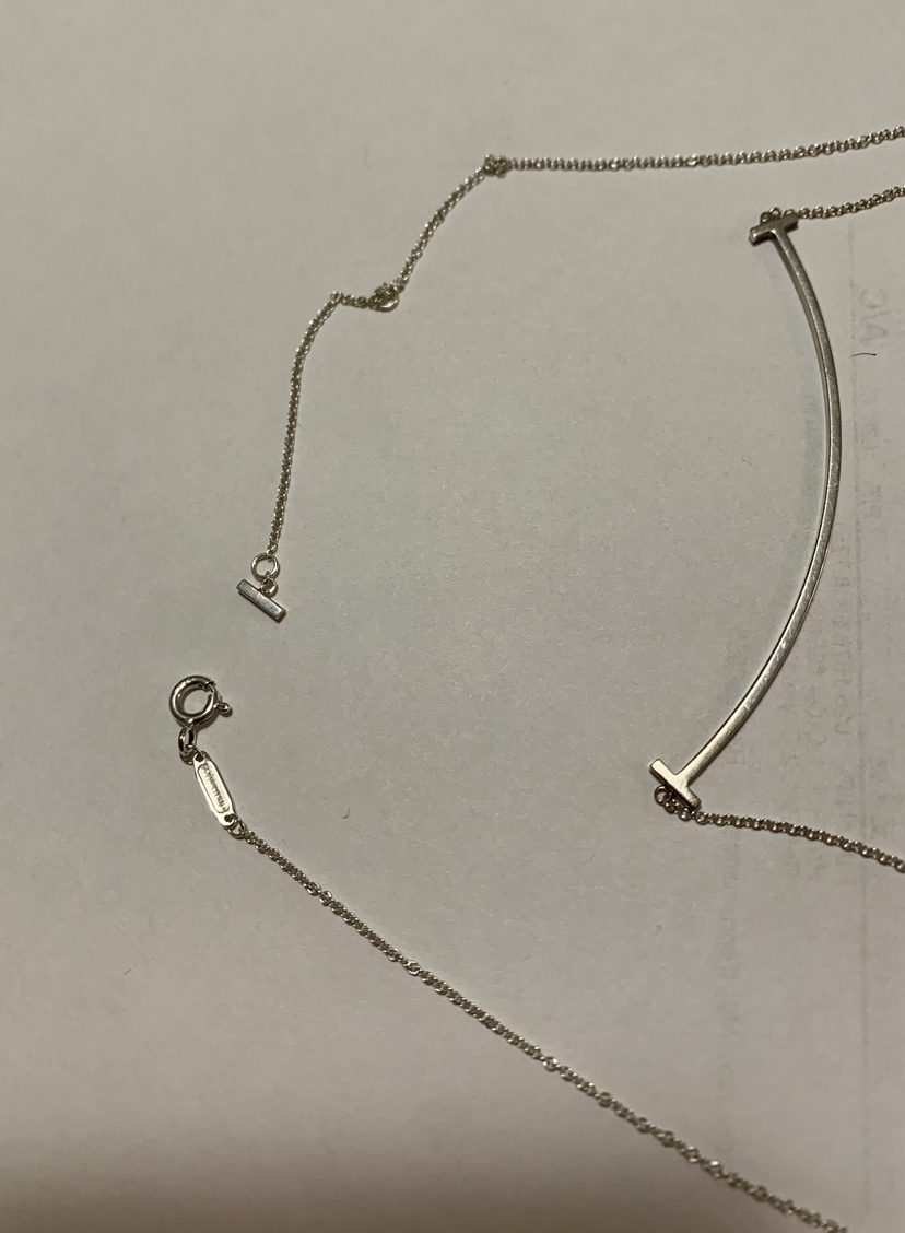 Tiffany half smile necklace - photo 3