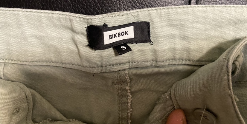 Bik Bok green shorts size small image indicator(2)