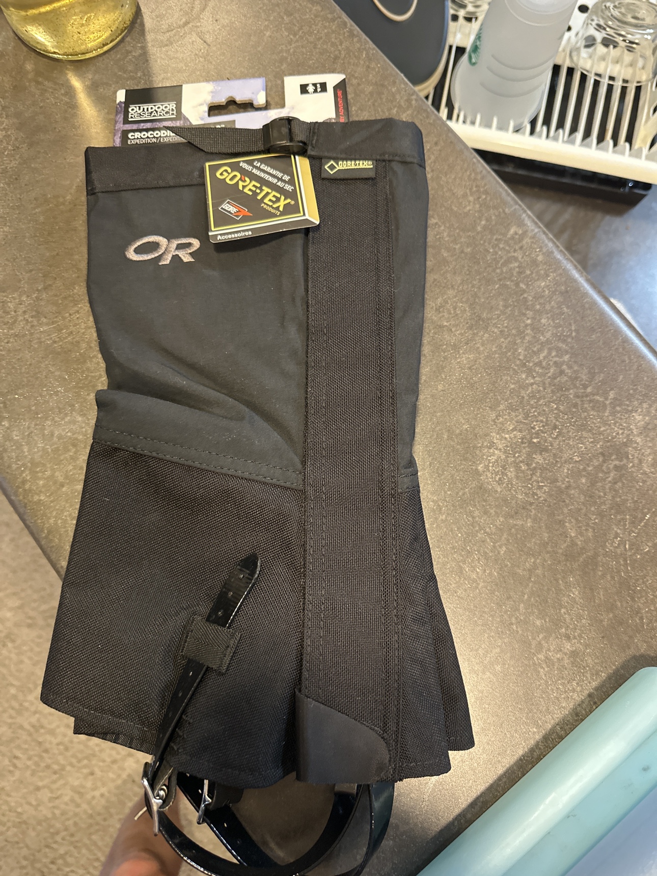 W’s SM gaiters OR Crocodile