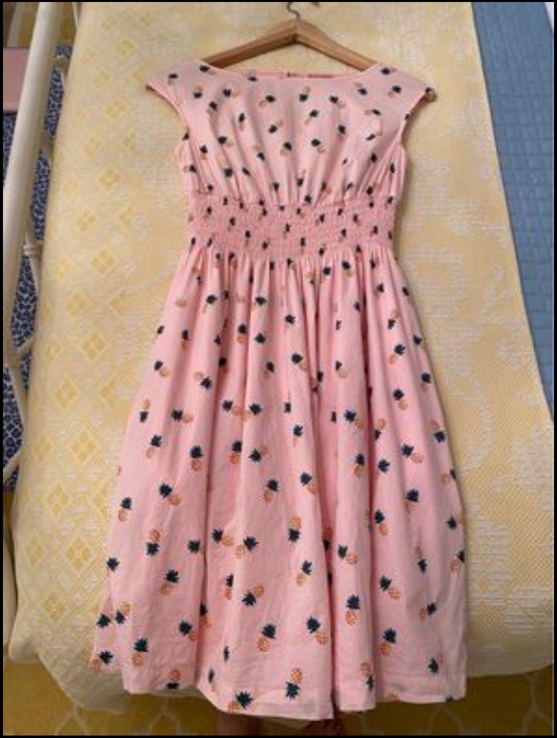 Kate Spade Pineapple Print Blaire Dress - size XS image indicator(6)