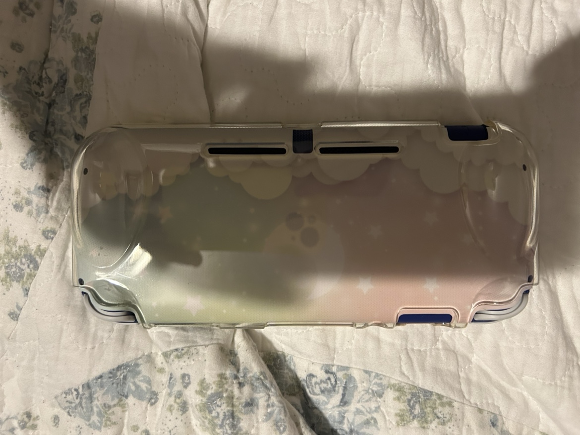 Nintendo Switch Lite with case and decal - photo 2