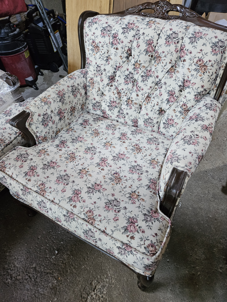 Vintage Couch and Chair - photo 4