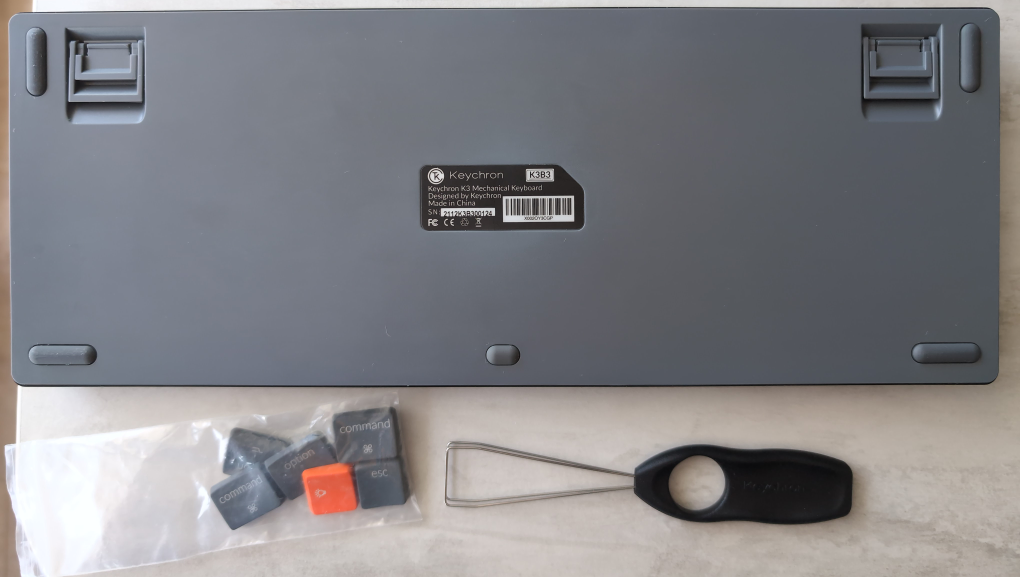 Keychron K3 v2, slim mechanical keyboard, brown switches image indicator(3)