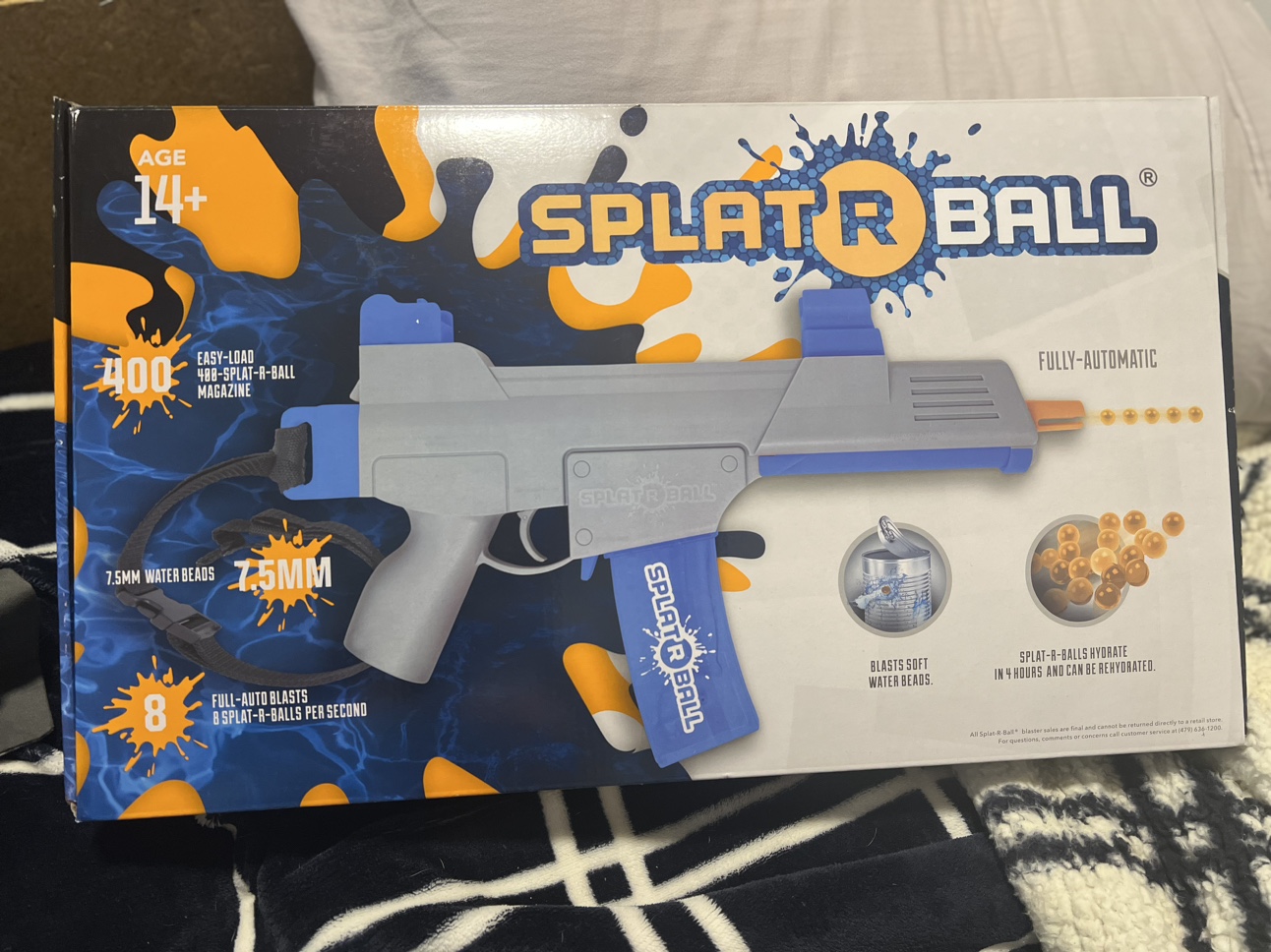 Splat-R-Blast Gun with 40 pack of  Gel Ball