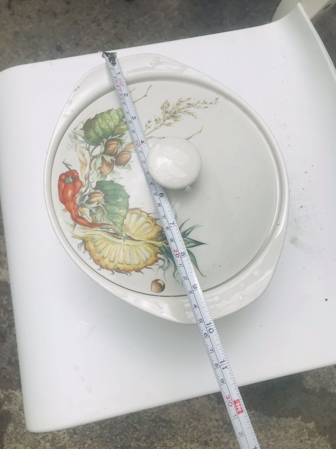 Large Ceramic Pot with Lid
