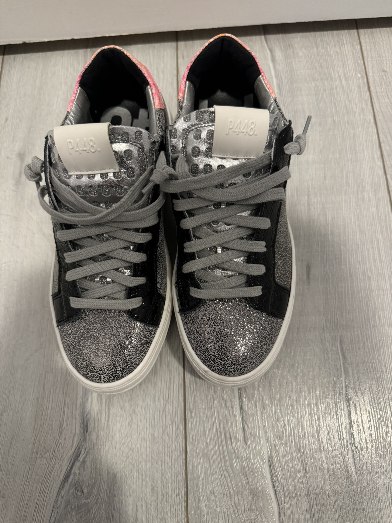 P448 women’s designer sneakers -7.5/38 thumbnail