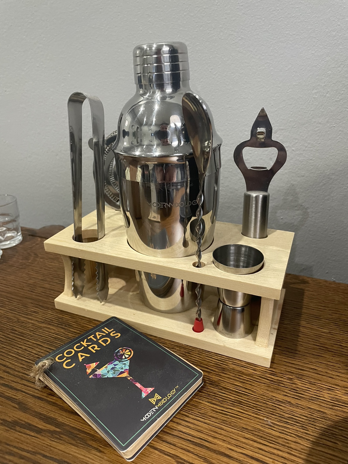 Cocktail set with recipe book - photo 2