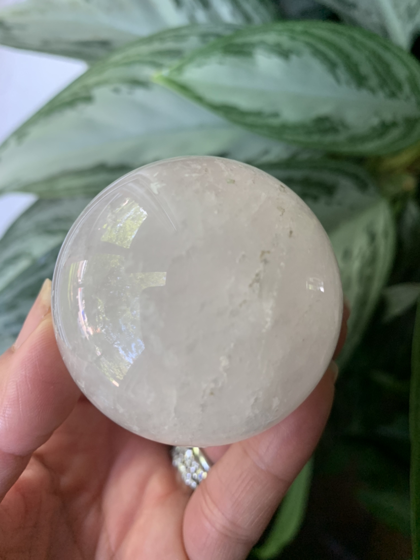 Quartz sphere (a) | crystal image indicator(5)