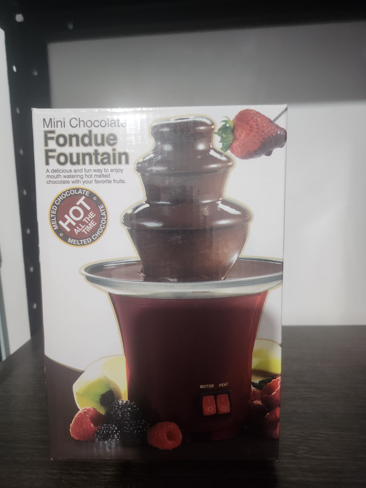 Mini Chocolate Fondue Fountain