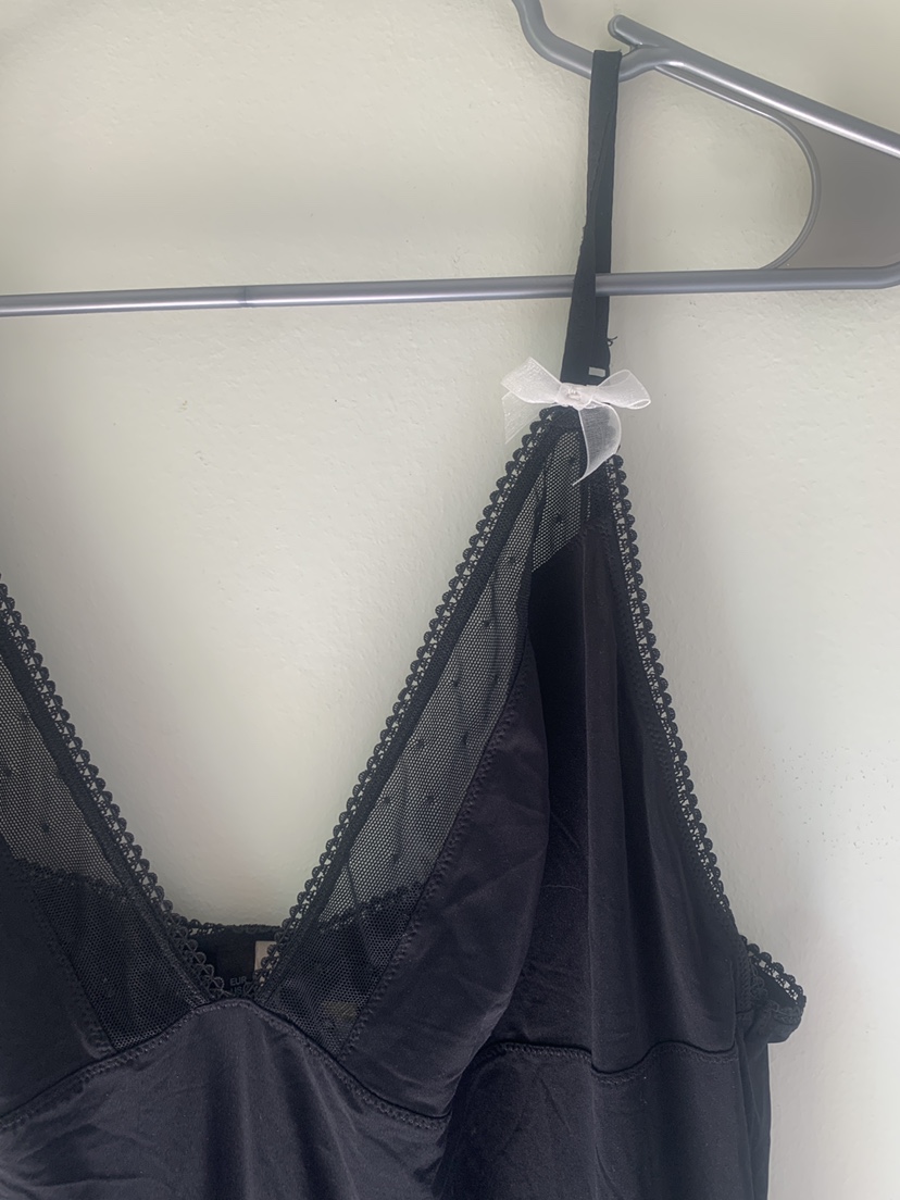 Vintage lingerie babydoll bow ties coquette image indicator(2)