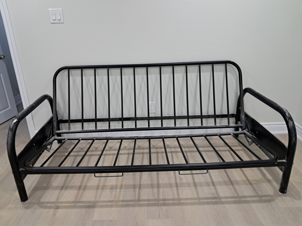 Futon sofa frame