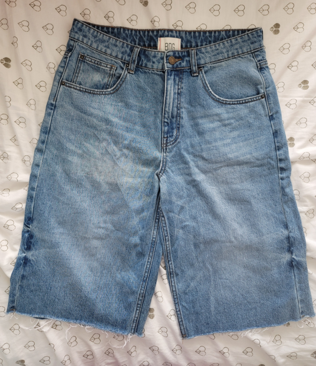 Urban Outfitters BDG Skater denim shorts women thumbnail